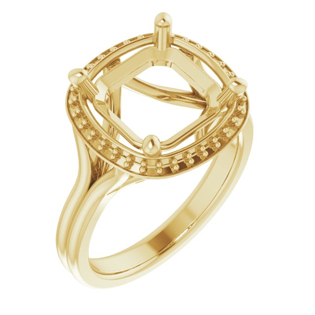 Halo-Style Ring
