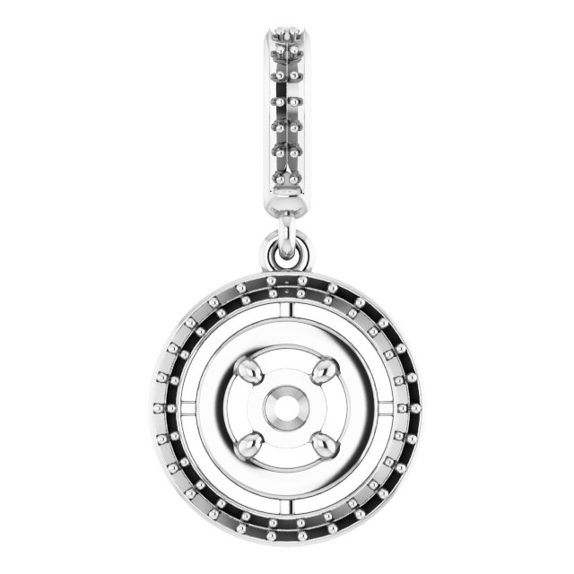 Halo-Style Pendant