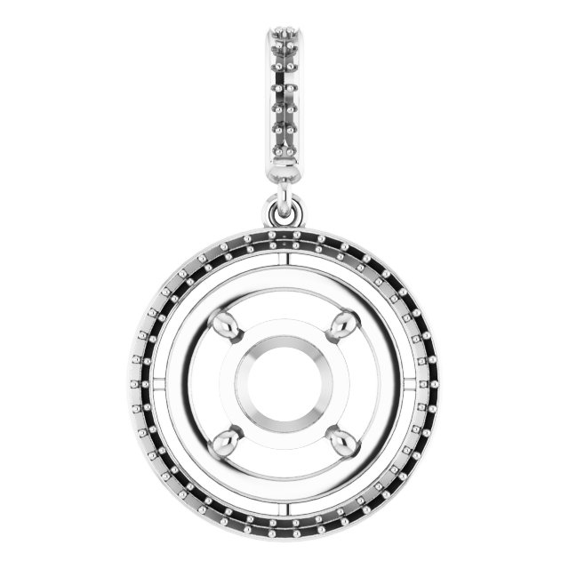 Halo-Style Pendant
