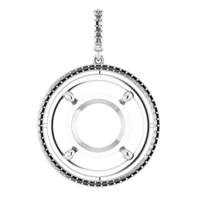Halo-Style Pendant