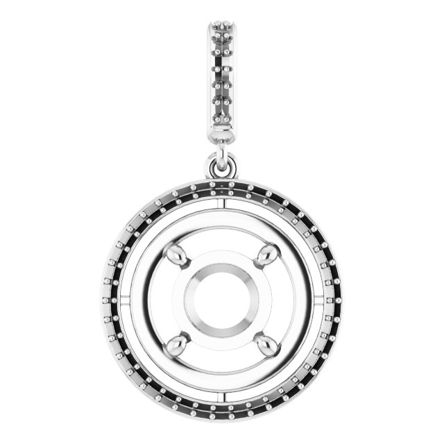 Halo-Style Pendant