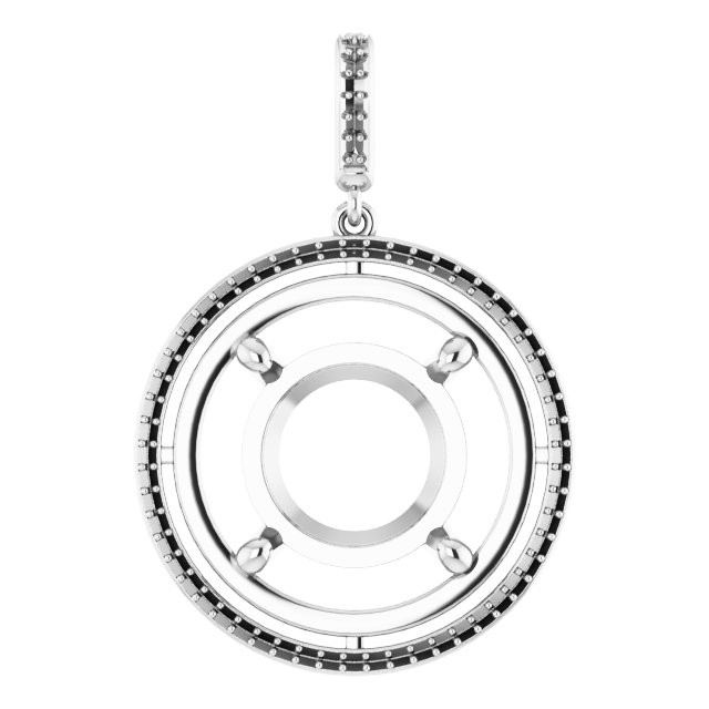 Halo-Style Pendant