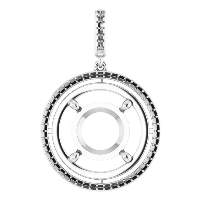 Halo-Style Pendant