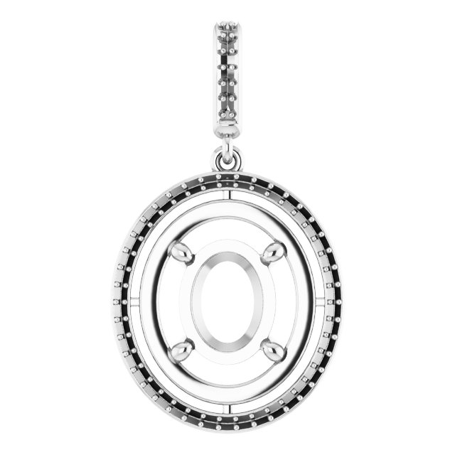 Halo-Style Pendant