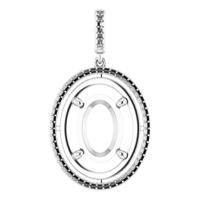Halo-Style Pendant