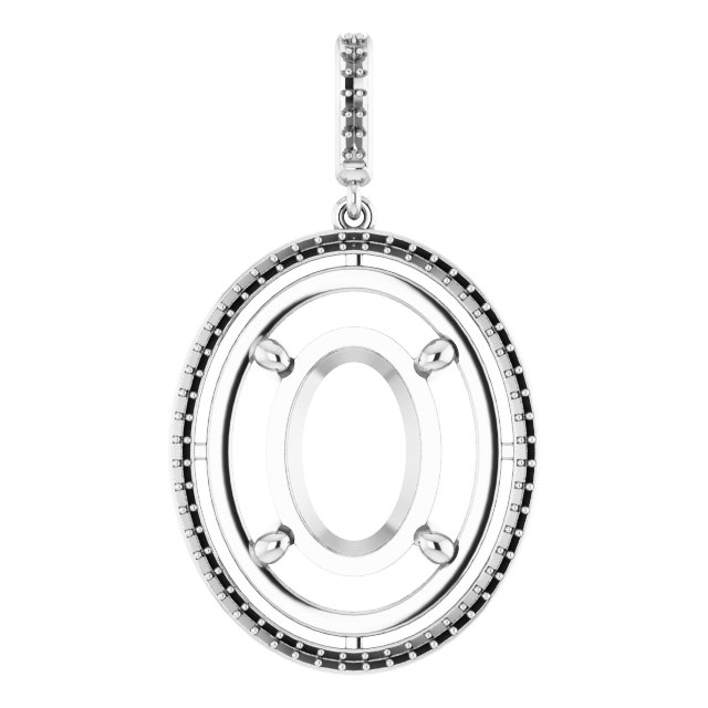 Halo-Style Pendant
