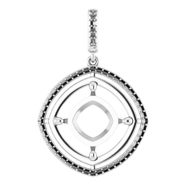 Halo-Style Pendant