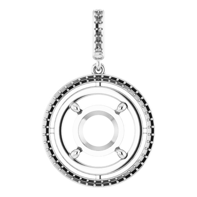 Halo-Style Pendant