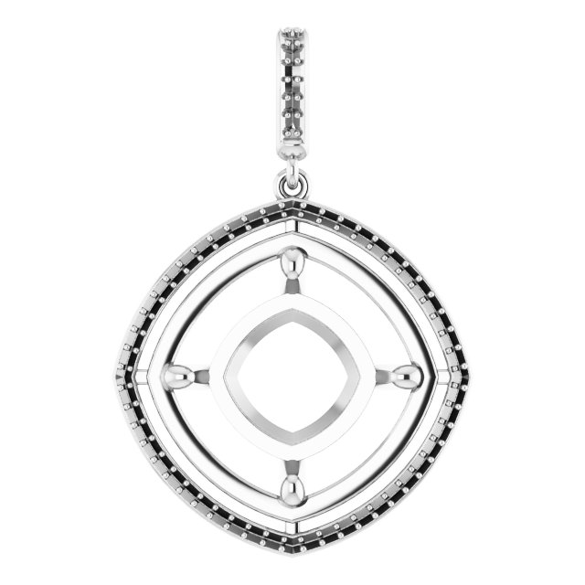 Halo-Style Pendant