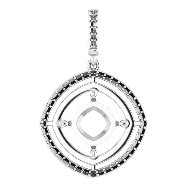 Halo-Style Pendant