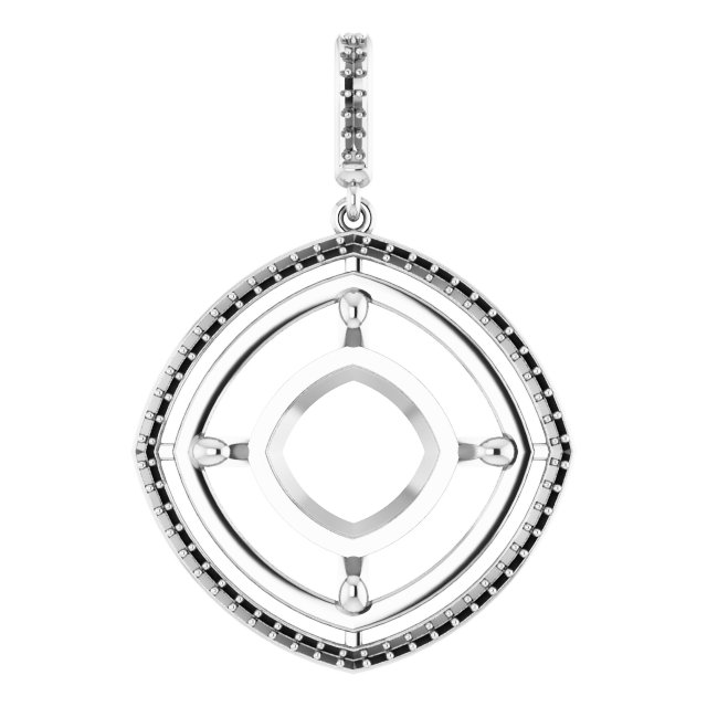 Halo-Style Pendant