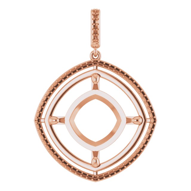Halo-Style Pendant