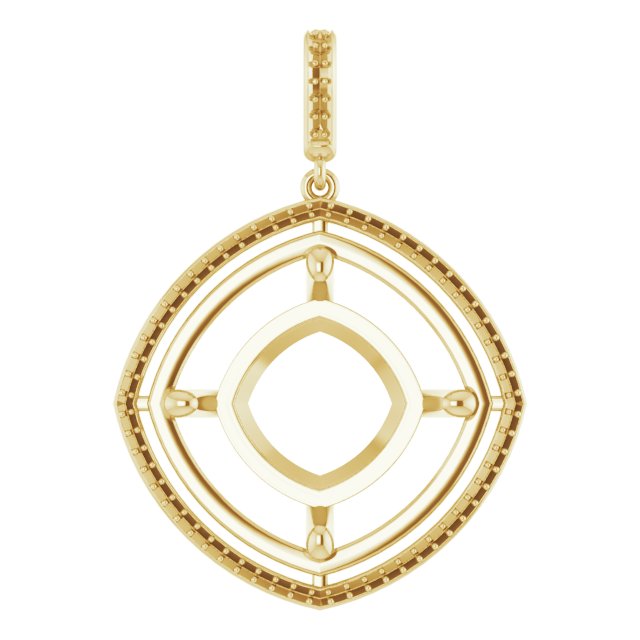 Halo-Style Pendant