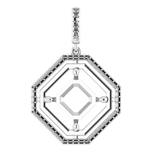 Halo-Style Pendant