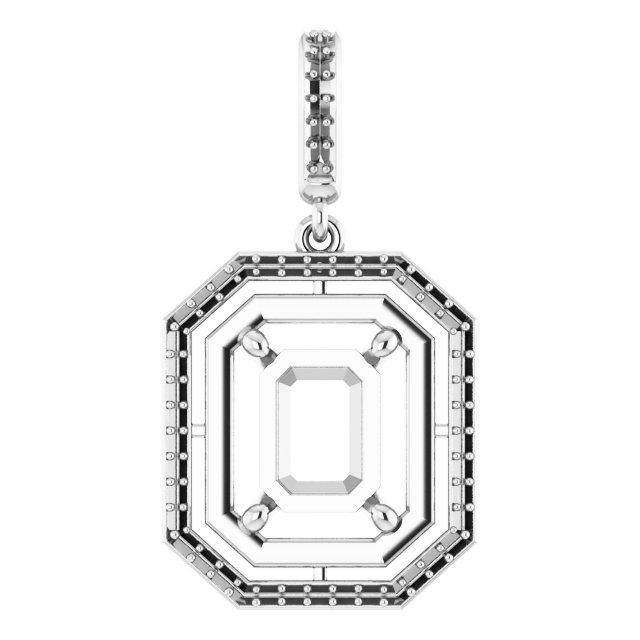 Halo-Style Pendant