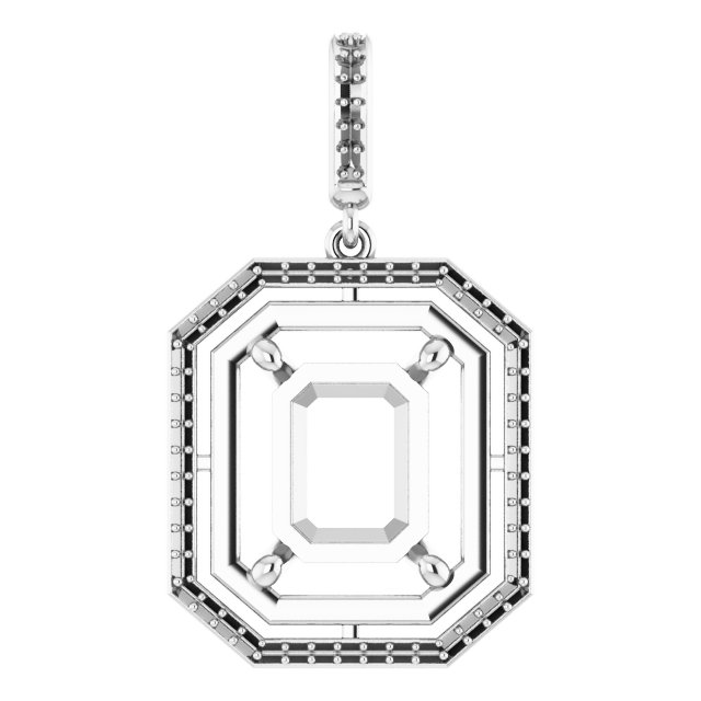 Halo-Style Pendant
