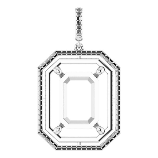 Halo-Style Pendant