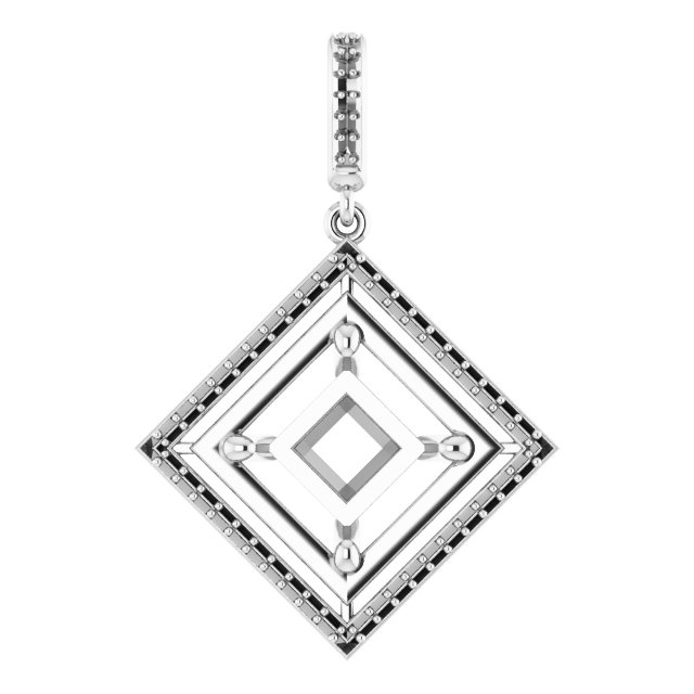 Halo-Style Pendant