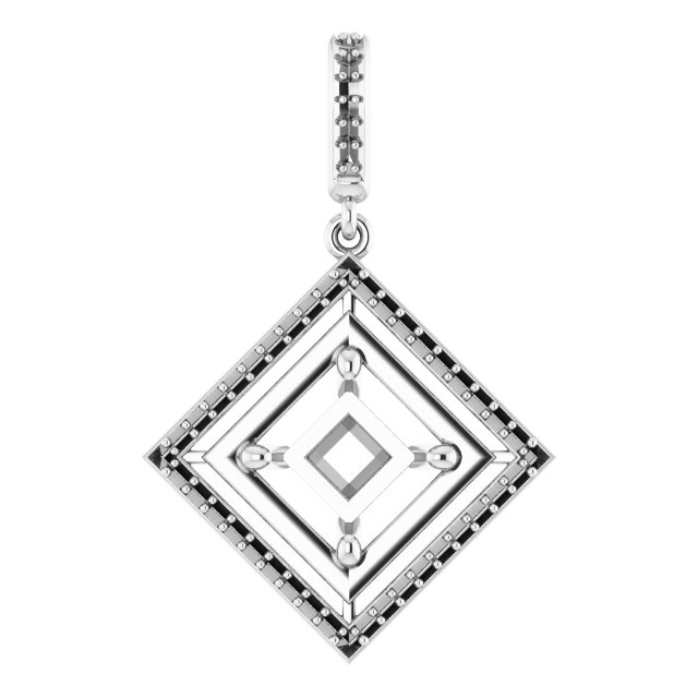 Halo-Style Pendant