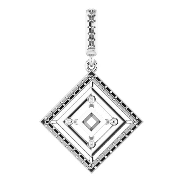 Halo-Style Pendant