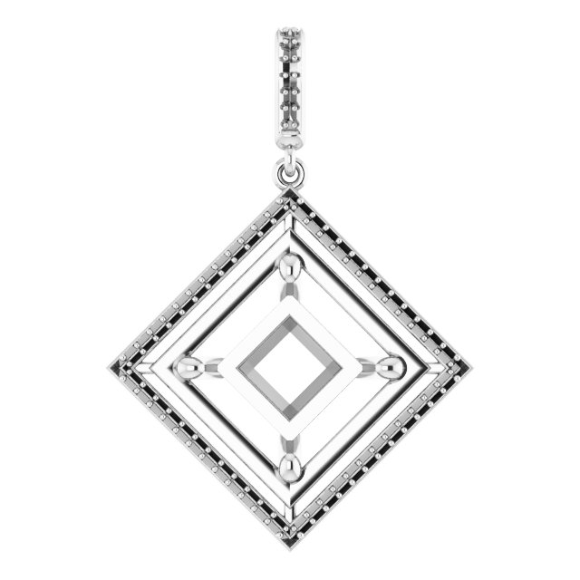 Halo-Style Pendant