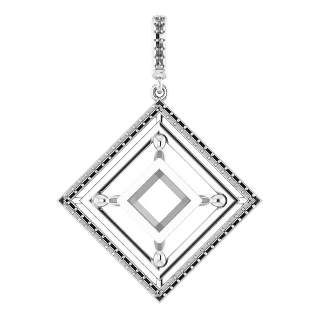 Halo-Style Pendant
