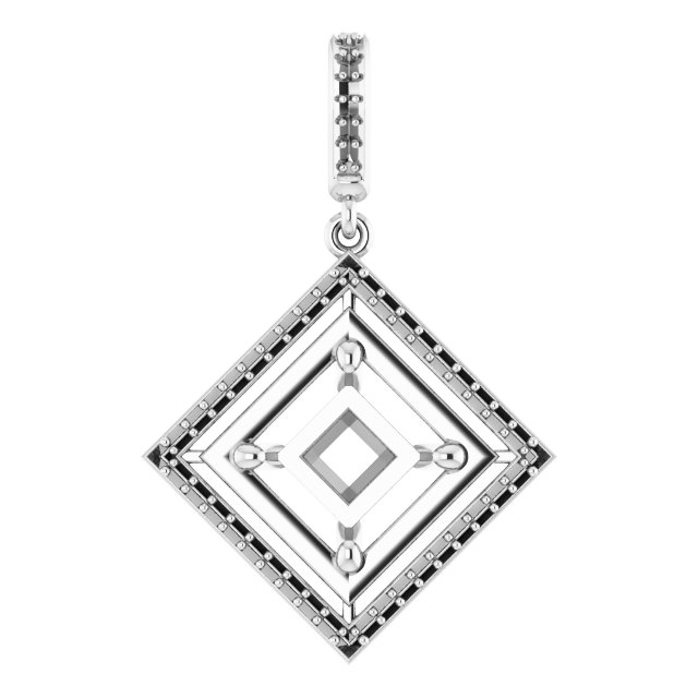 Halo-Style Pendant