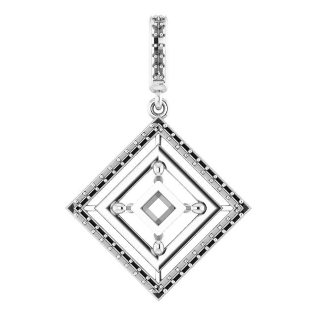 Halo-Style Pendant