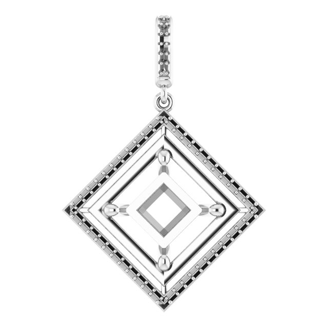 Halo-Style Pendant