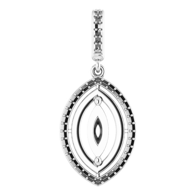 Halo-Style Pendant