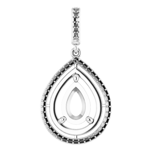 Halo-Style Pendant