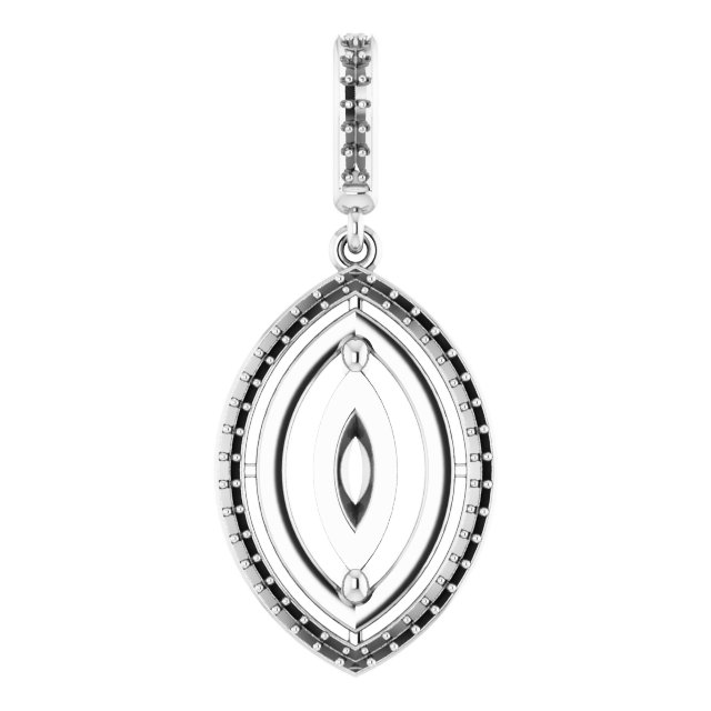 Halo-Style Pendant