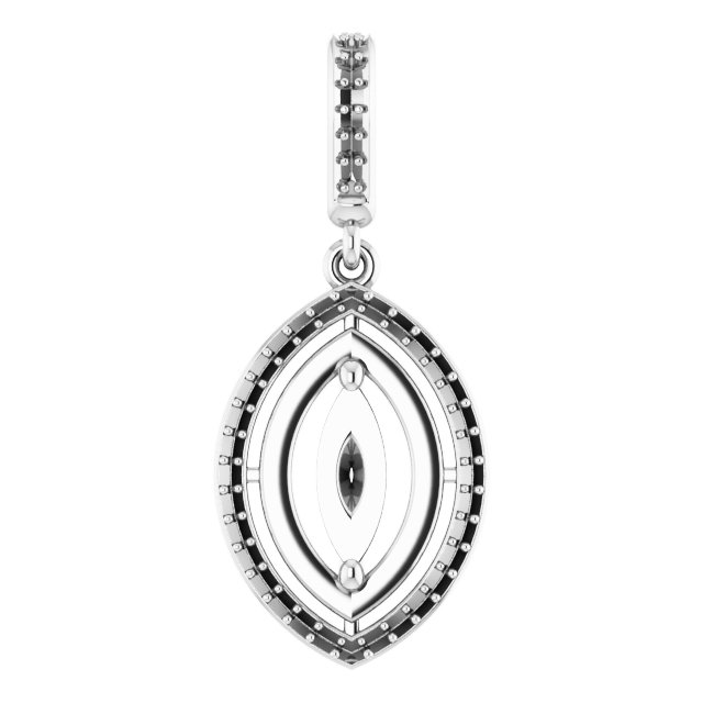 Halo-Style Pendant