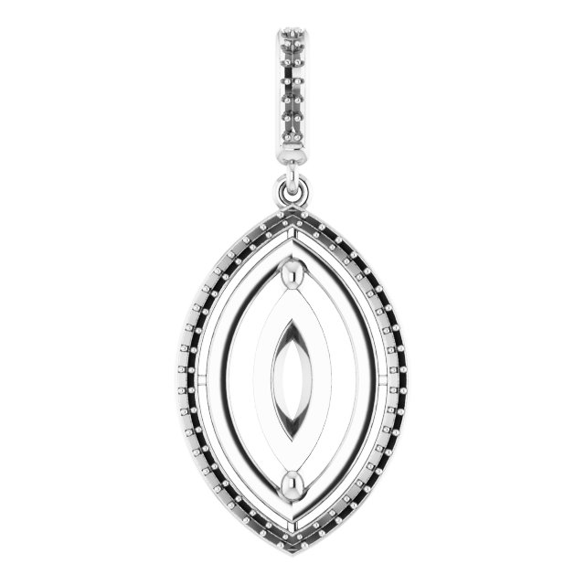 Halo-Style Pendant