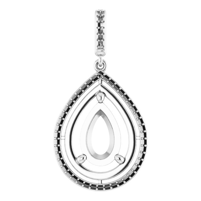 Halo-Style Pendant