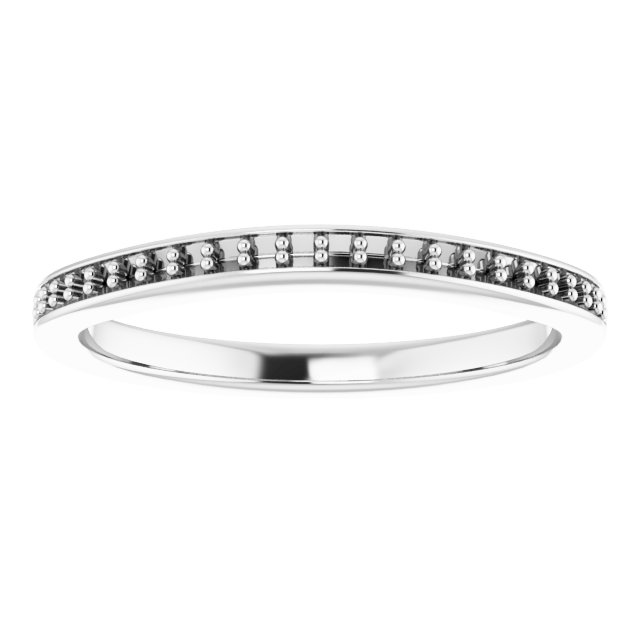 Band Mounting for 10 mm Square Ring view 3