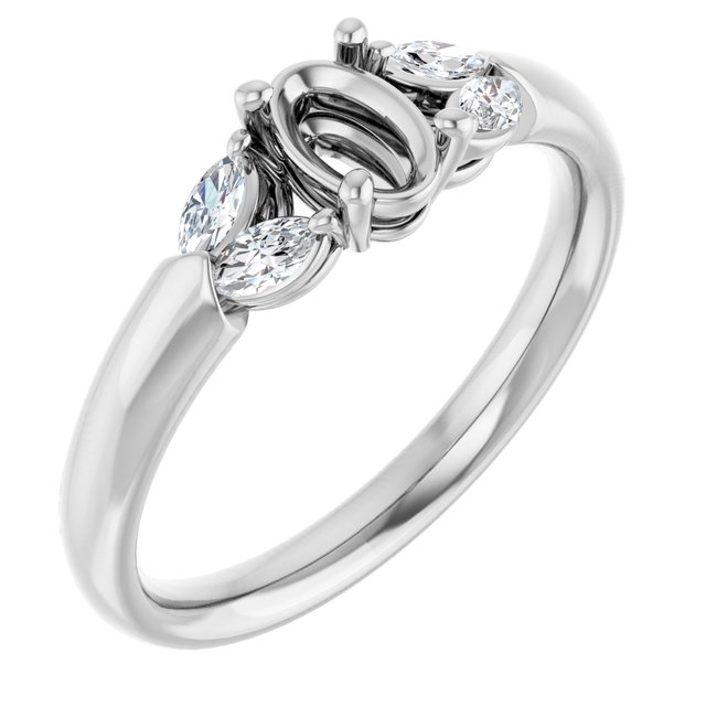 14k White Gold