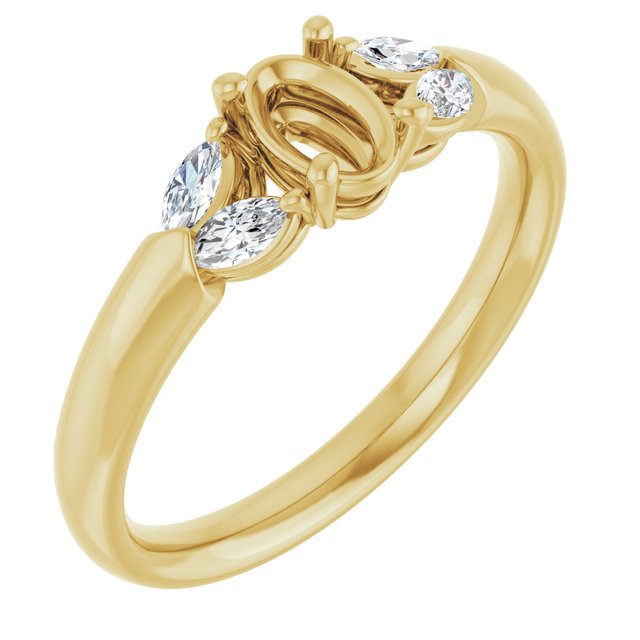 14k Yellow Gold