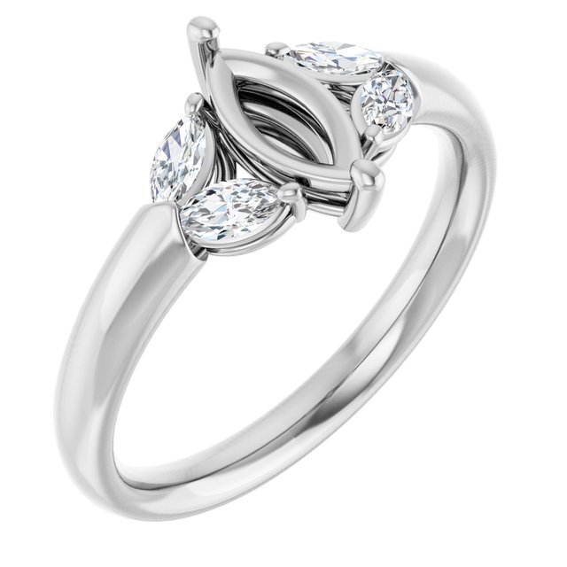 14k White Gold