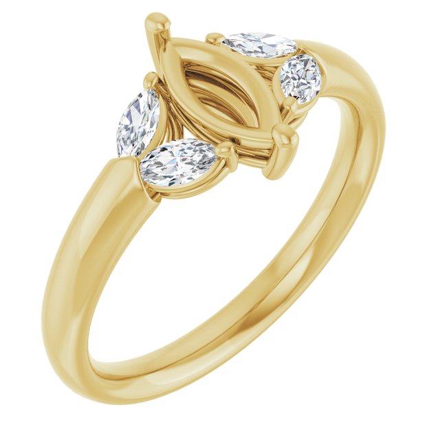 14k Yellow Gold