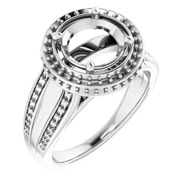 Halo-Style Ring