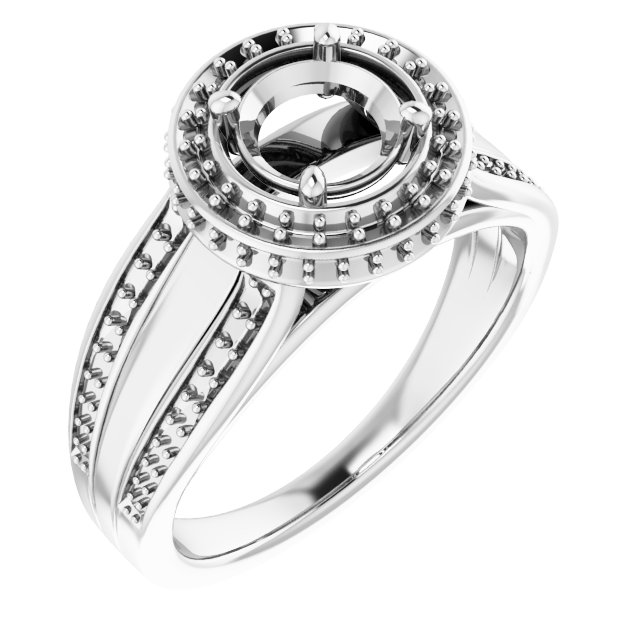 Halo-Style Ring