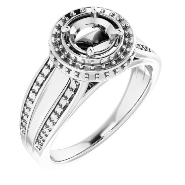 Halo-Style Ring