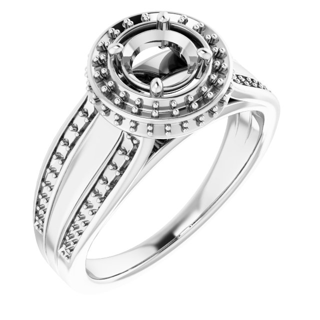 Halo-Style Ring