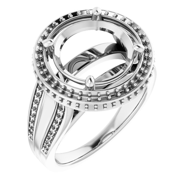 Halo-Style Ring