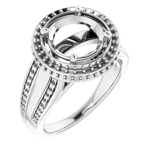 Halo-Style Ring