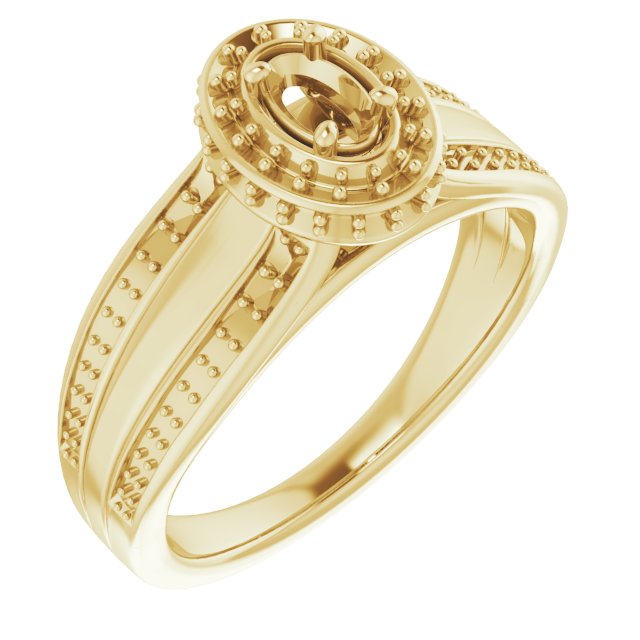 14k Yellow Gold