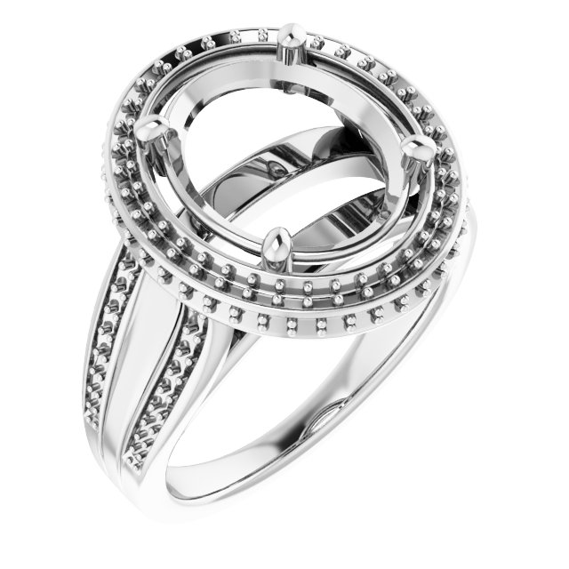 Halo-Style Ring