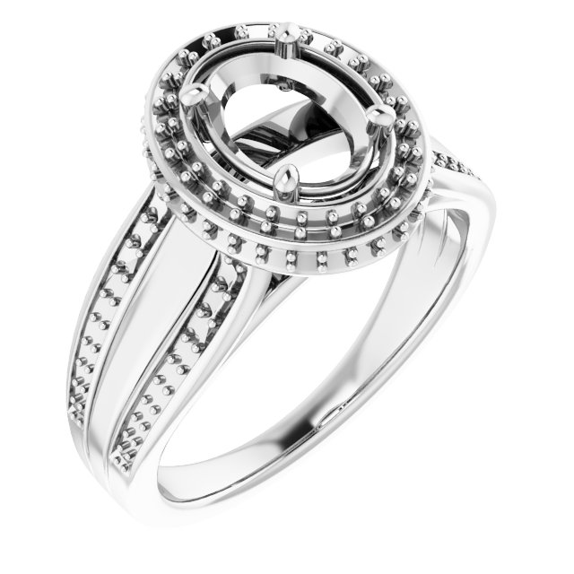 Halo-Style Ring
