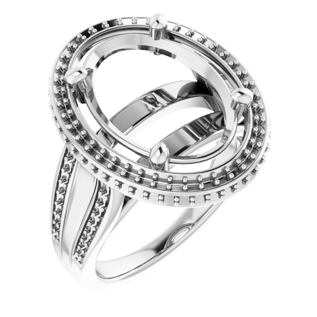 Halo-Style Ring